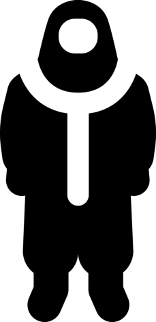 Protective Suit Outline Svg File, Free Vectors File